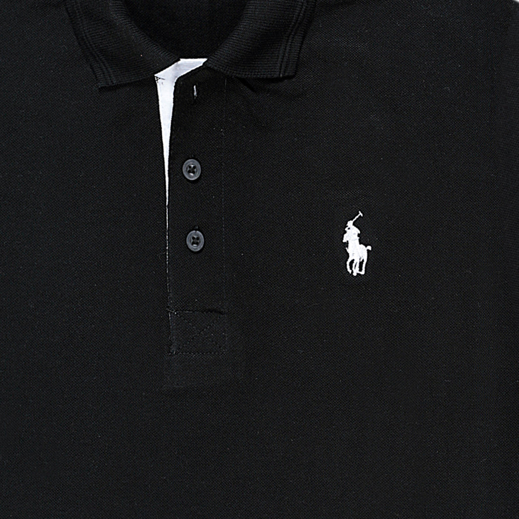 BLACK RL POLO SOFT COTTON (0004-ZF)