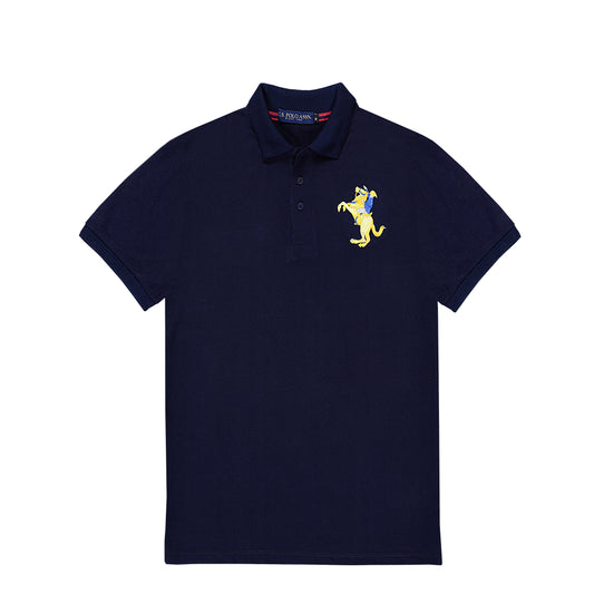 NAVY BLUE RL POLO  SOFT COTTON (00010-ZF)