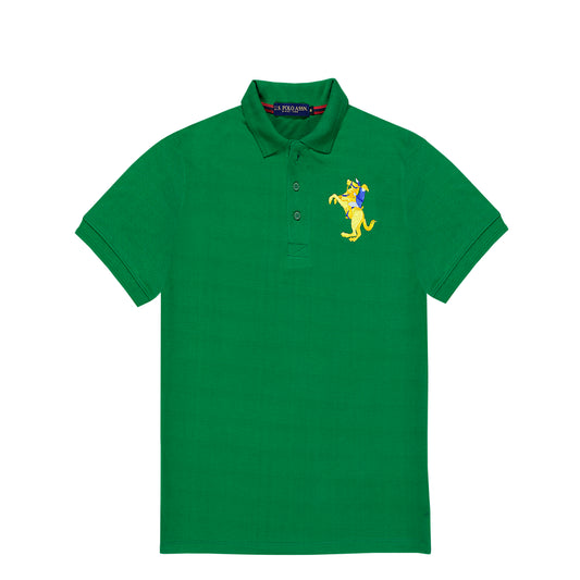 GREEN RL POLO  SOFT COTTON (00014-ZF)